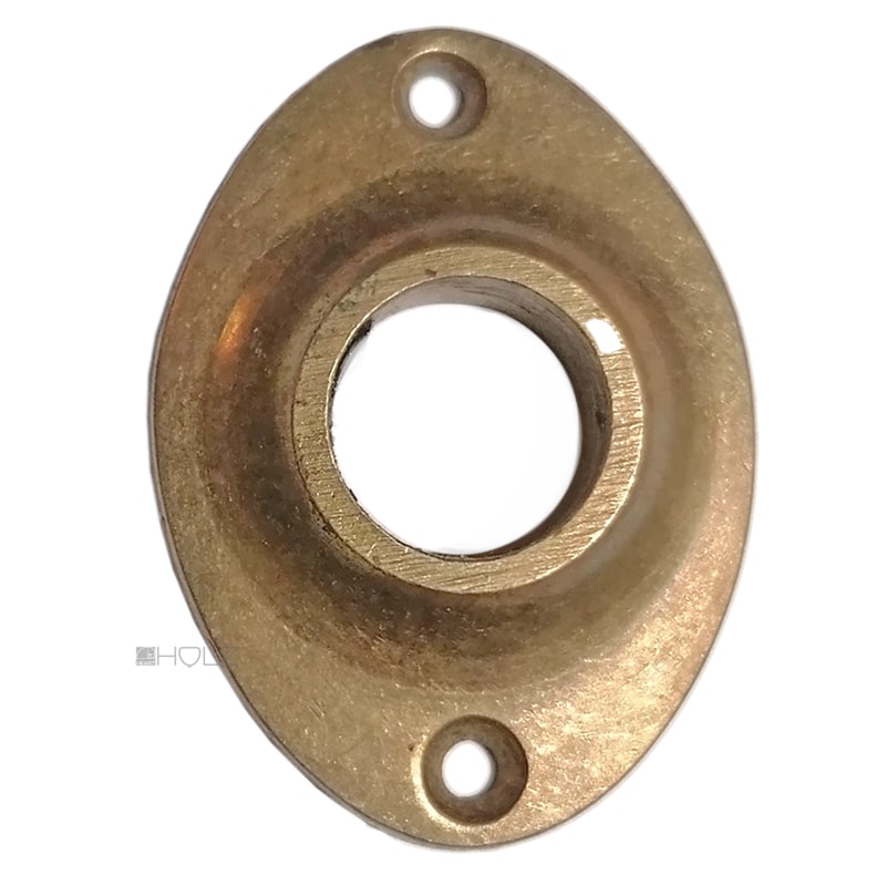 Drückerrosette Avantarde alt Messing oval Türklinke 50mm 16.1