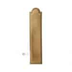 Fingerplatte antik Messing Langschild alt klassisch Frankreich 22cm
