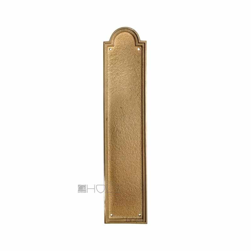 Fingerplatte antik Messing Langschild alt klassisch Frankreich 22cm