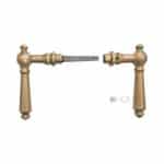 Türdrücker antik alt Türklinken Kugel Messing 16.3 mm 9er Vk