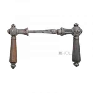 Türdrücker antik Kastenschloss Türklinken alt Eisen Horn Sonne 7.5 er Vk