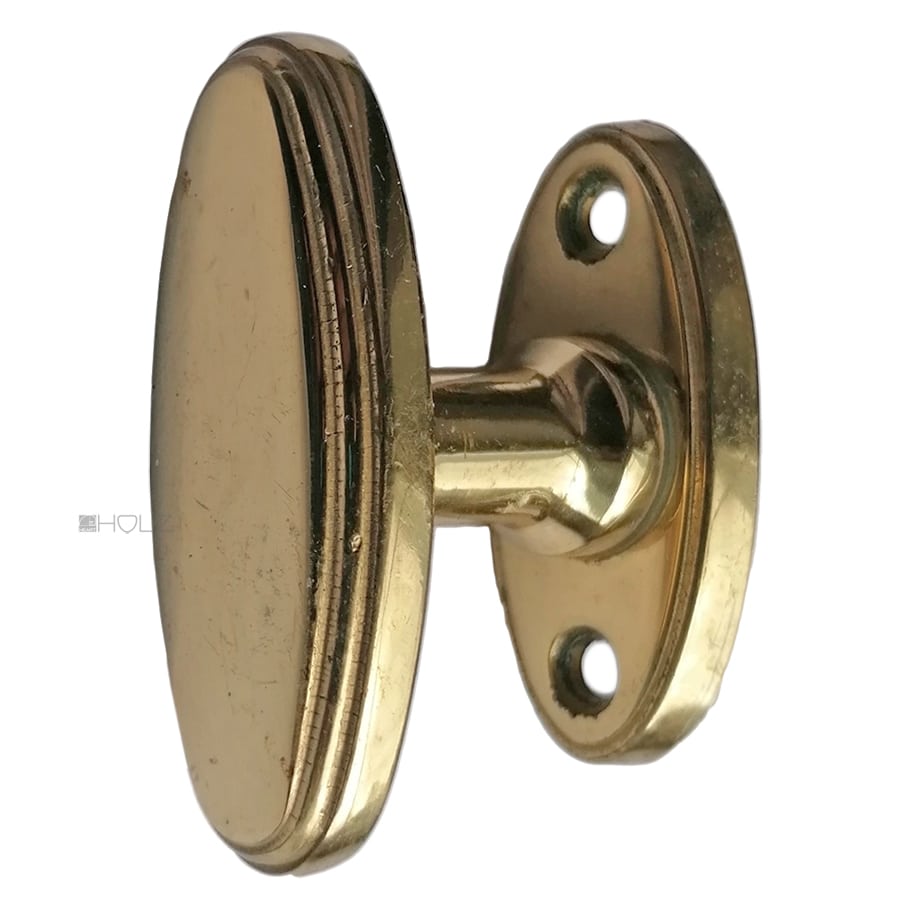 Fensterolive Art Deco oval Fenstergriff repro alt 68/51/43