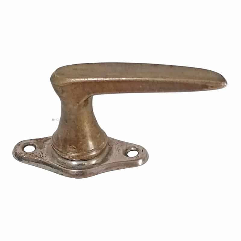 Halbgriff Jugendstil Avantgarde Messing Fenstergriff 43mm