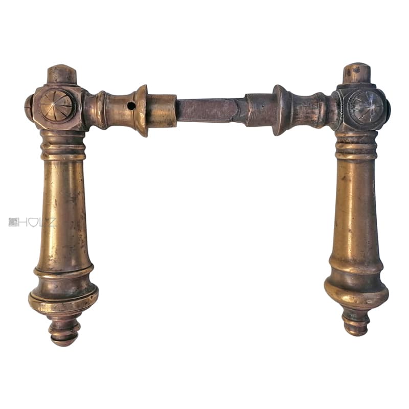 Türdrücker antik Säulen Türklinken alt groß Haustür 17.2mm 11er Vk