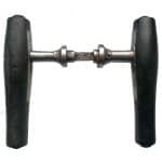 Türdrücker antik Türgriffe Ebenholz alt Schiebetür etc. 14mm 10er Vk