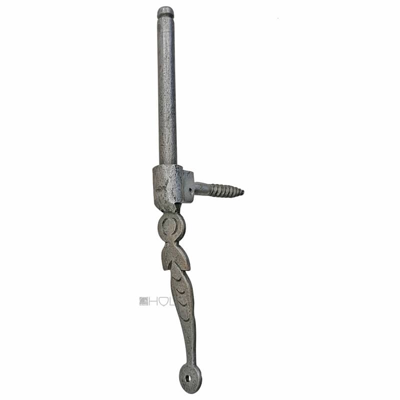 Fenster Stützkloben antik geschmiedet Stahl Einschraubkloben alt 8mm