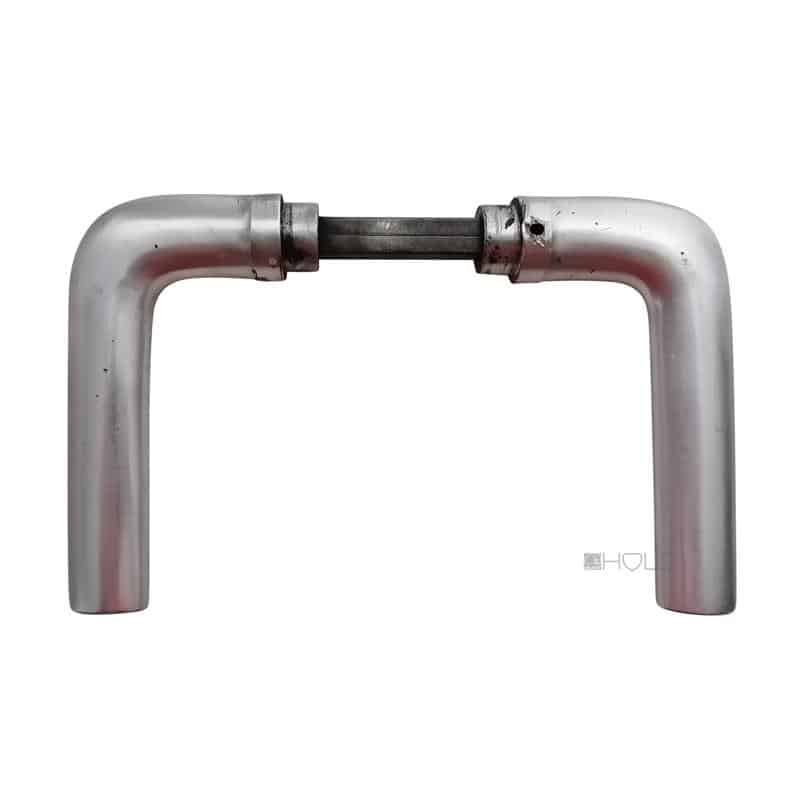 Bauhaus Alu Türklinken alt Türdrücker 16.8mm 9er Vk