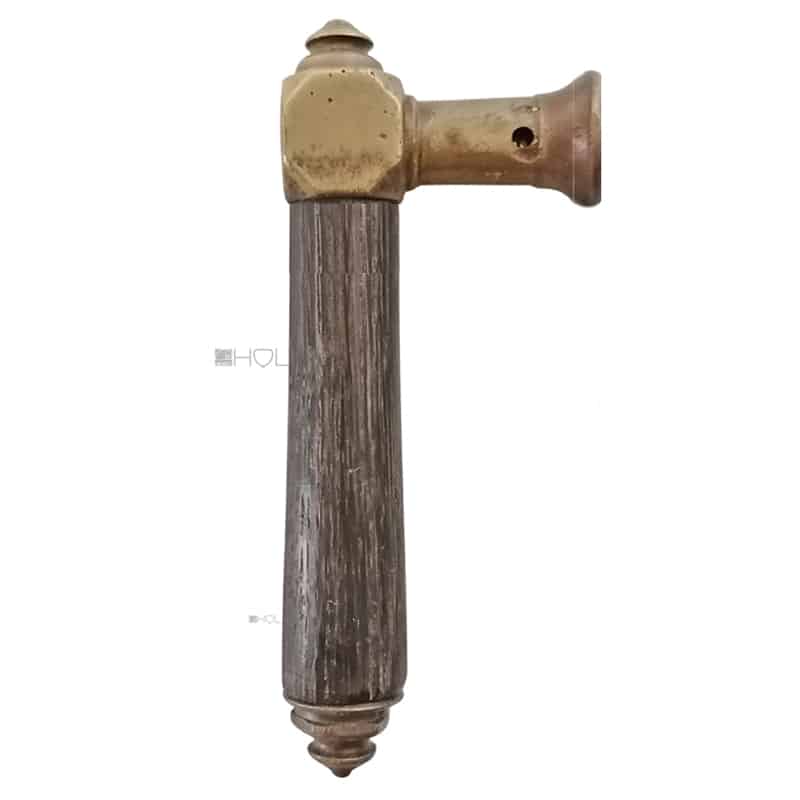 Türdrücker Würfel antik Kastenschloss Ebenholz 7,5er Vk