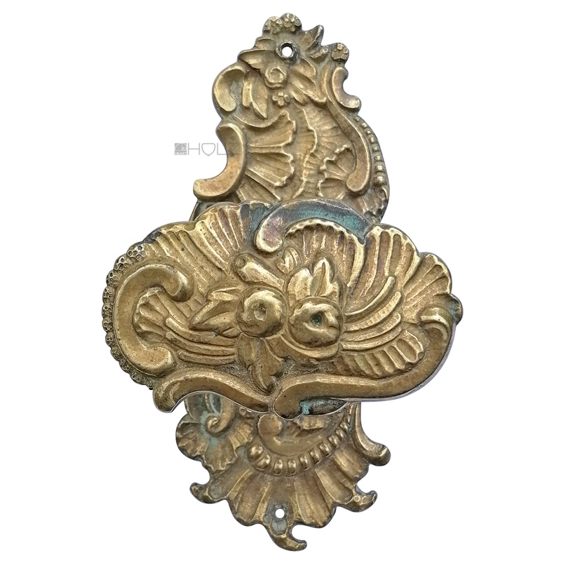 Großer Türknauf antik floral neo barock Türgriff alt 87mm Großer Türknauf antik floral neo barock Türgriff alt 87mm