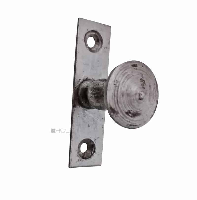 Fensterknauf Fenstergriff Fensterknopf alt Gusseisen 23 mm