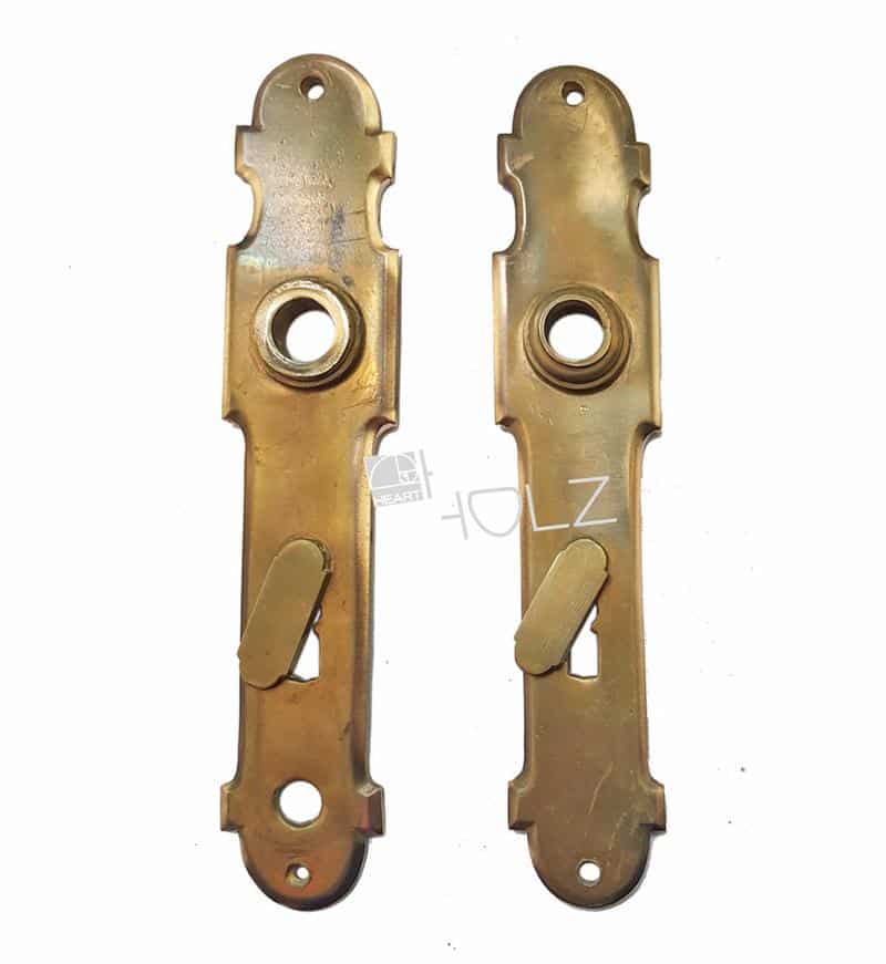 Langschilder antik alt Messing Kreuzform Gründerzeit 16.4 mm 77 Langschilder antik alt Messing Kreuzform Gründerzeit 16.4 mm 77