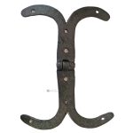 Großes Tür Truhenband geschmiedet antik alt 28cm
