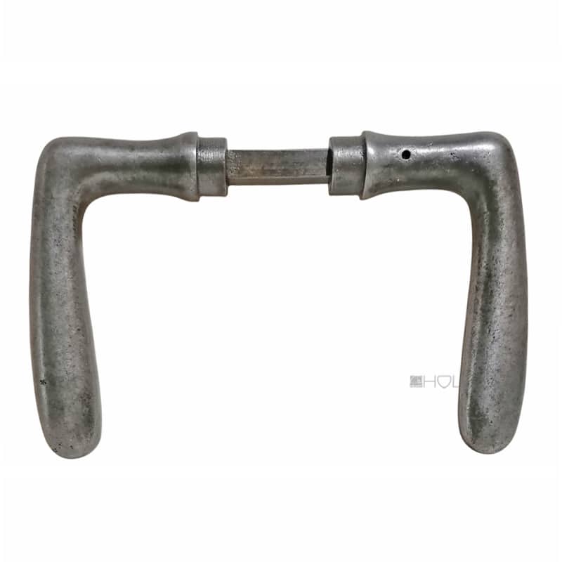Türdrücker 1920er Eisen Türklinken alt Türgriffe 17.7mm 9er Vk