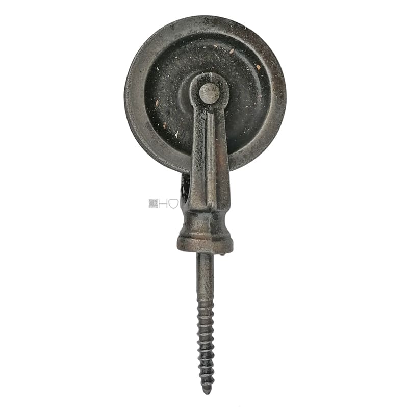Schiebetür Laufrad Eisen antik Tür alt Dm 50mm