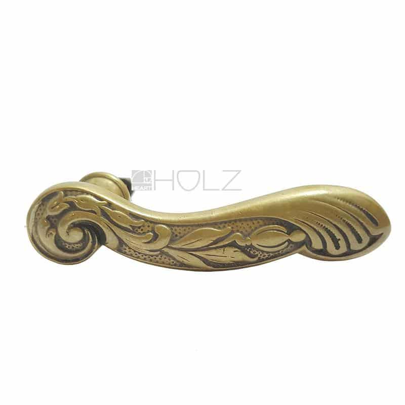 Türklinke Jugendstil Türdrücker antik Türgriff floral 16.2 mm 10er Vk