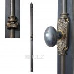 Fenster Basküle antik Gründerzeit Stangenverschluss alt 119 cm