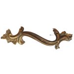 Bronze Schubladengriff antik neo barock Möbelgriff 16.2cm