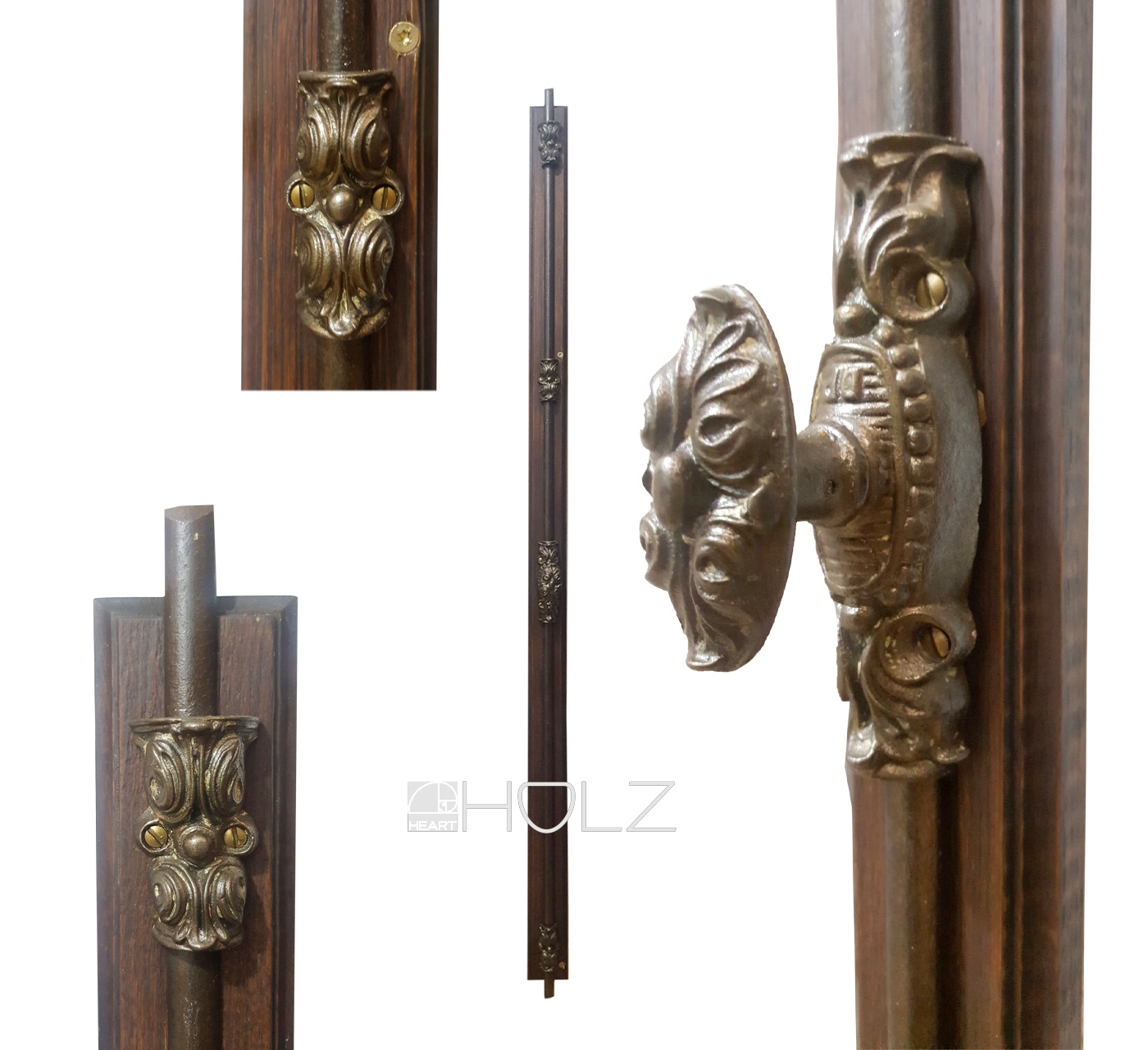 Basküle Fenster antik Gründerzeit Verriegelung Olive alt 147cm Basküle Fenster antik Gründerzeit Verriegelung Olive alt 147cm
