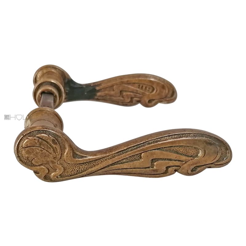 Türdrücker Jugendstil floral alt Türklinken 16mm 9er Vk