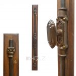 Fenster Riegel Basküle antik Frankreich alt Verschluss 61cm