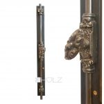 Fenster Basküle antik Gestänge alt Gründerzeit 58cm