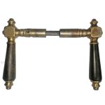 Türdrücker antik Würfel Horn alt Gründerzeit 15.7mm 8er Vk