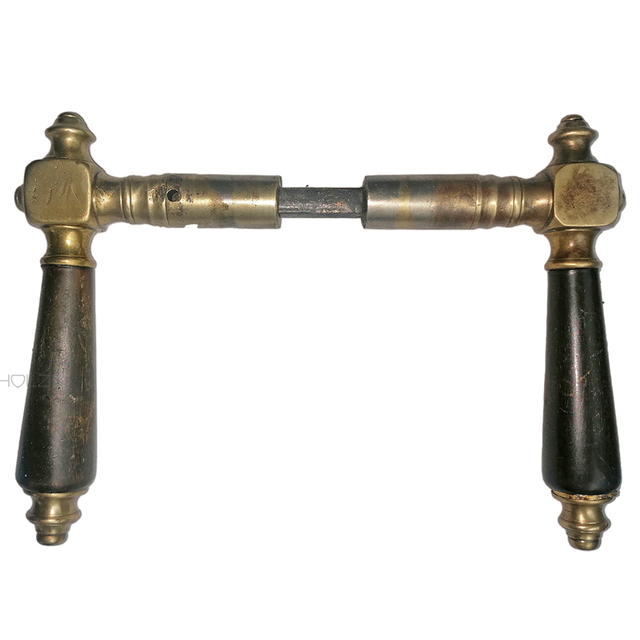 Türdrücker antik Würfel Horn alt Gründerzeit 15.7mm 8er Vk