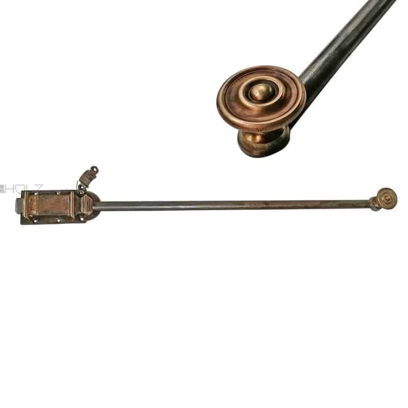 Tür Tor Schieberiegel antik Schubriegel alt Feststeller 61cm Tür Tor Schieberiegel antik Schubriegel alt Feststeller 61cm