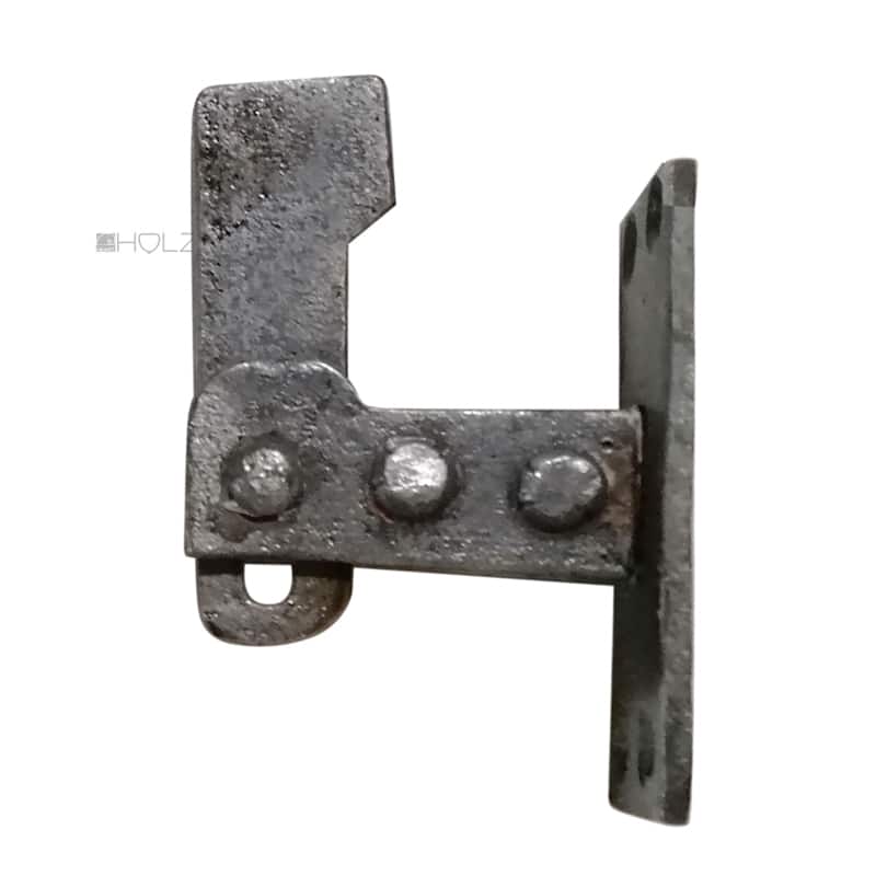 Fensterladenhalter alt Stahl Ladenmännchen Feststeller alt 32mm