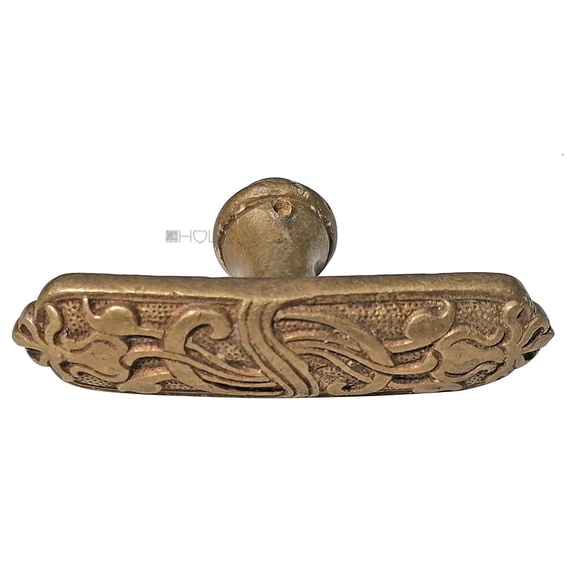 Fensterolive Jugendstil Fenstergriff alt floral 89mm Fensterolive Jugendstil Fenstergriff alt floral 89mm
