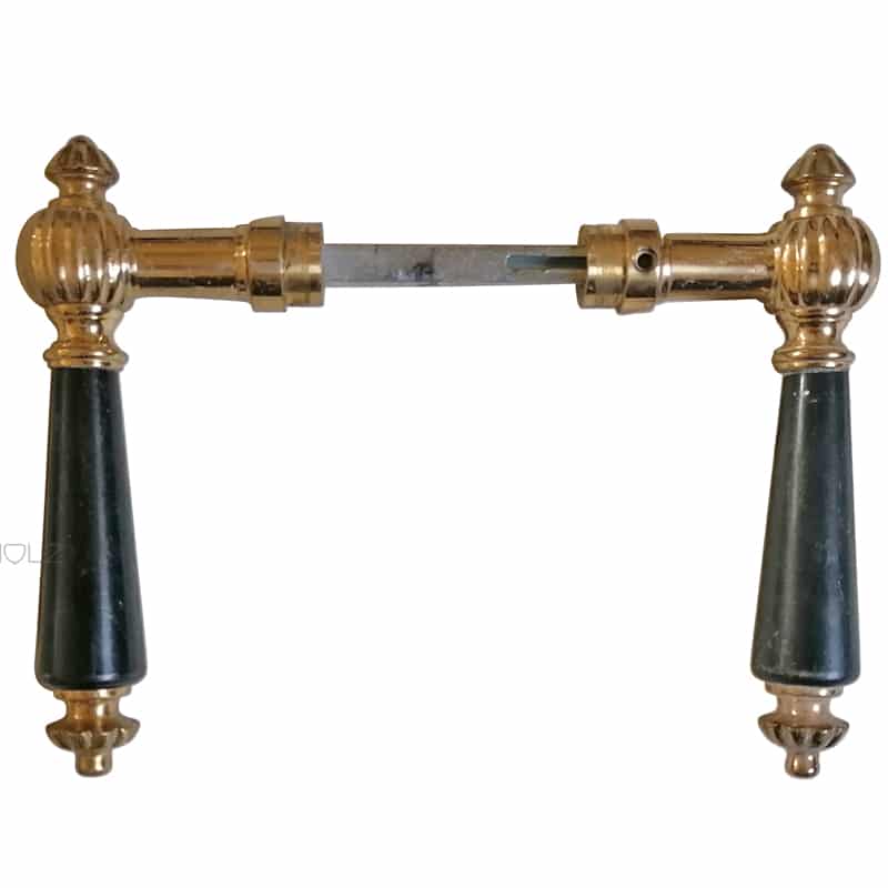 Türdrücker antik Kukgel repro Messing Türklinken 18mm 8er Vk