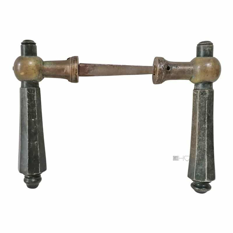 Türdrücker antik Kugel Horn Türklinken alt 10er Vk