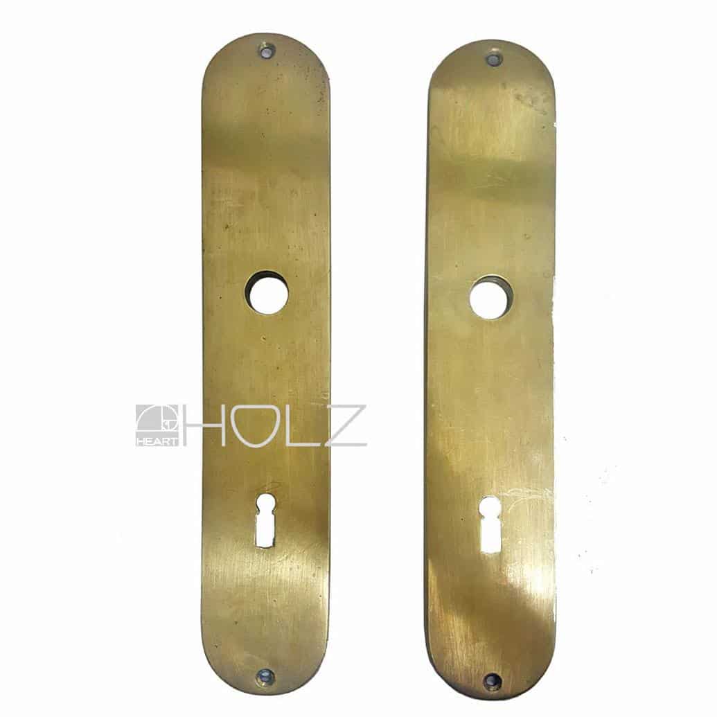 Langschilder Messing Türdrücker Türklinken 18.2 mm 92
