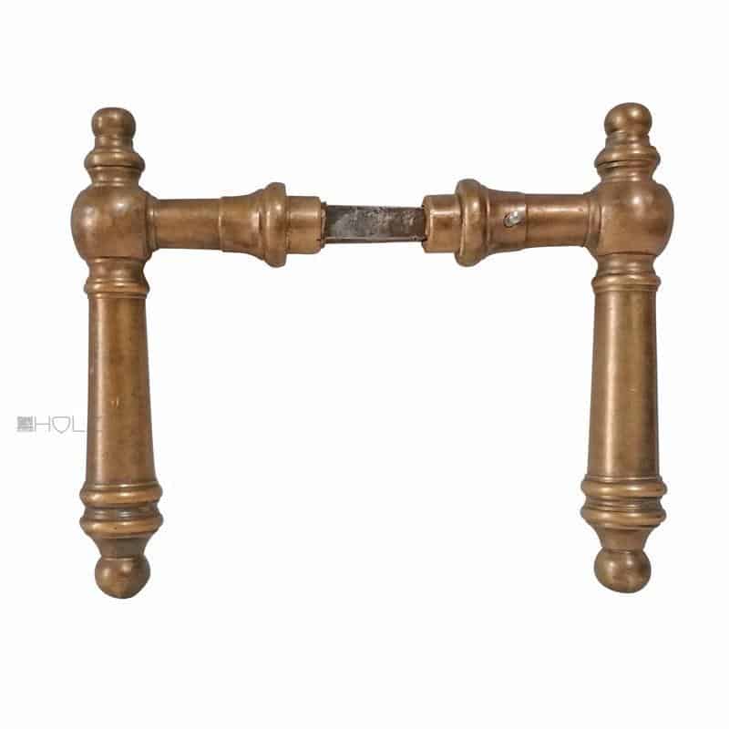 Bronze Türdrücker antik Türklinken Kugel alt 16.6mm 10er Vk