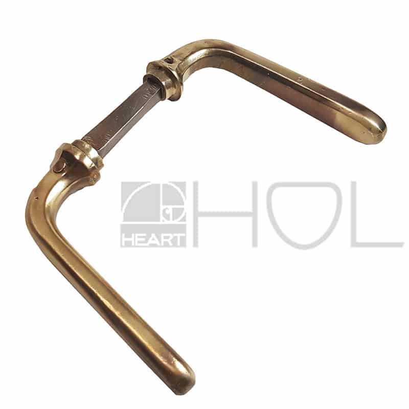 Türdrücker alt polygon Jugendstil Türklinken 15mm 8.5er Vk