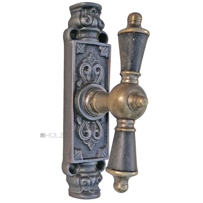 Basküle Fenstergetriebe antik barock Kugel Fensterolive alt