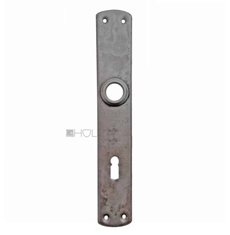 Langschild 1920er alt halbrund Stahl Vintage Loft 22.9mm 80 Langschild 1920er alt halbrund Stahl Vintage Loft 22.9mm 80