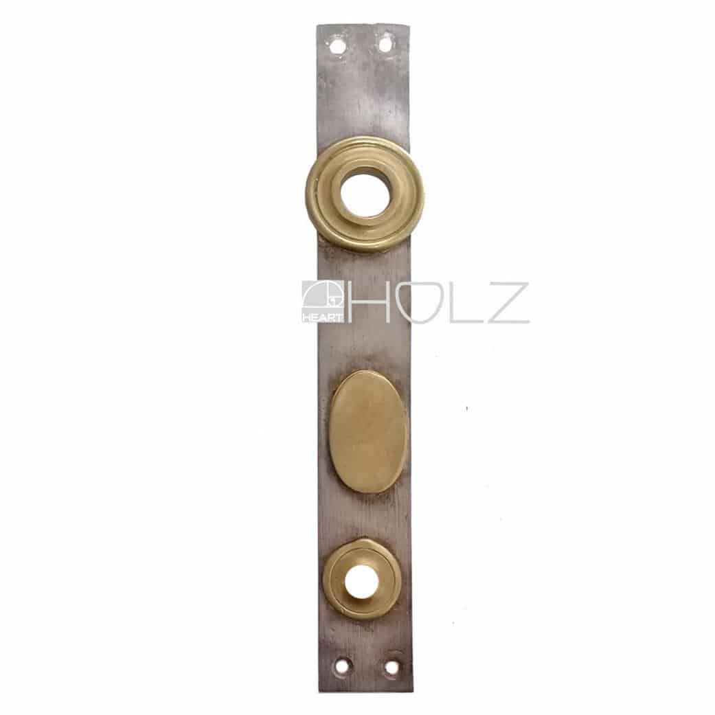 Tür Langschild antik Einstemm alt Türdrücker Türklinke 17mm 78