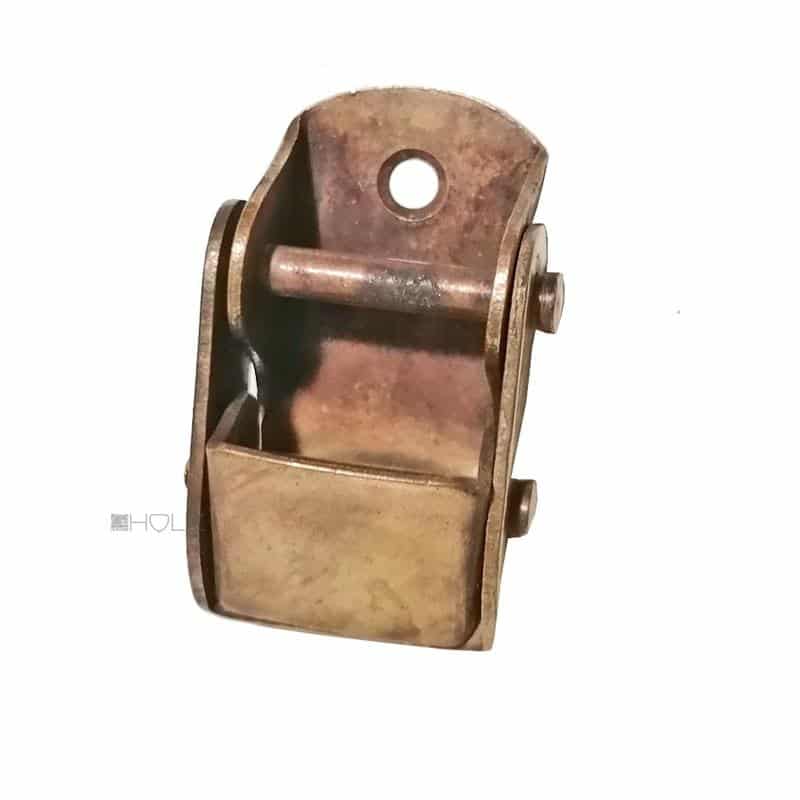 Gurtbremse Rolladen Jalousie Gurtklemme alt Gurthalter Messing