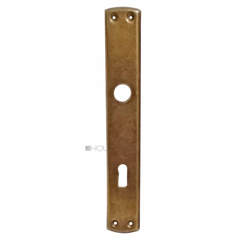 Langschild alt halbrund 1920er ohne Buchse 36x226-78 Langschild alt halbrund 1920er ohne Buchse 36x226-78