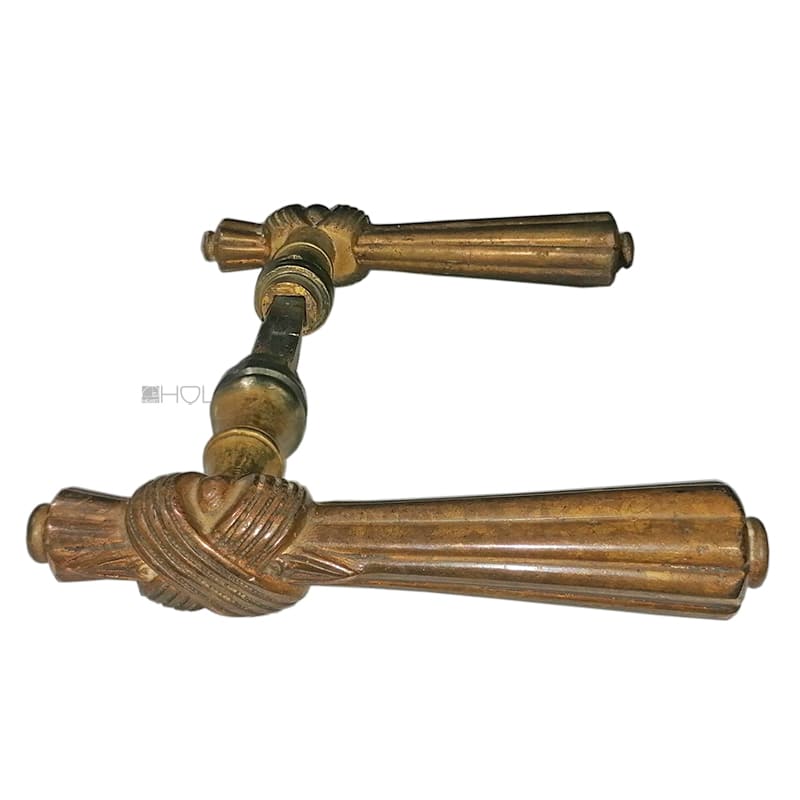 Türdrücker antik Bronze alt Flecht Türklinken 16mm 10er Vk