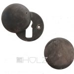 Schlüsselschild Bauhaus Horn alt Blende Schlüsselrosette