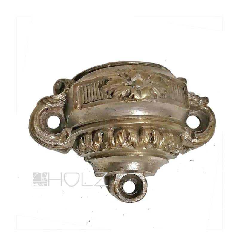 Prächtige Basküle 20mm Stangen Führung Kloben antik alt silber