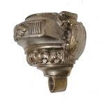 Prächtige Basküle 20mm Stangen Führung Kloben antik alt silber