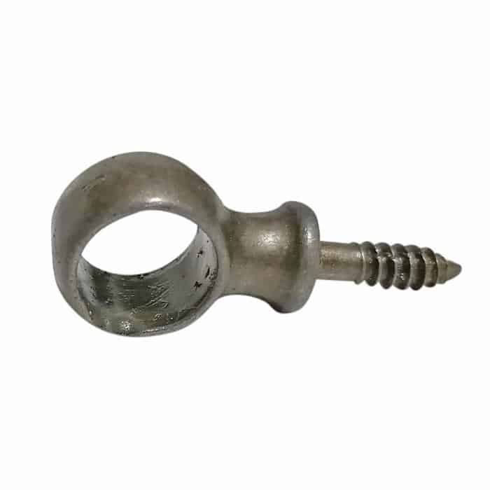 Treppenstange Führung Halter Schlaufe antik Zink Kabel Schnur alt 12mm