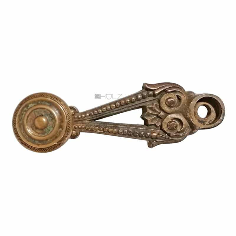 Drehriegel antik Zirkelriegel alt Espagnolette Fensterriegel Knauf