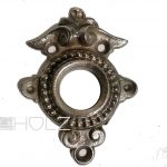 Drückerrosette antik alt vernickelt Türdrücker Rosette 20.5 mm