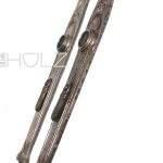 Langschilder antik alt Jugendstil Gusseisen Türblenden 18.7 mm 72