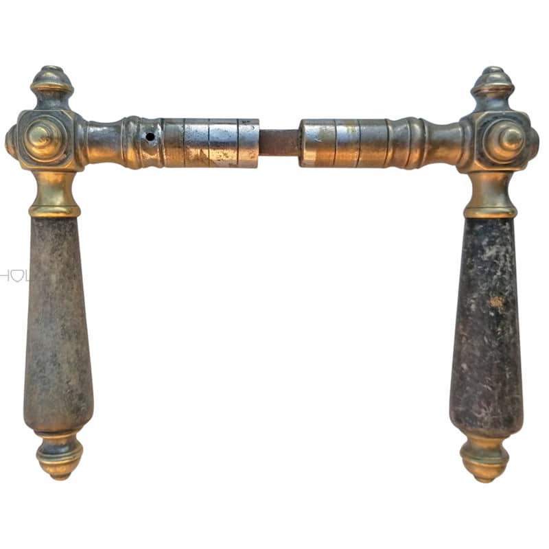 Türdrücker antik Würfel alt Horn Türklinken Knospe 15.7mm 8er Vk