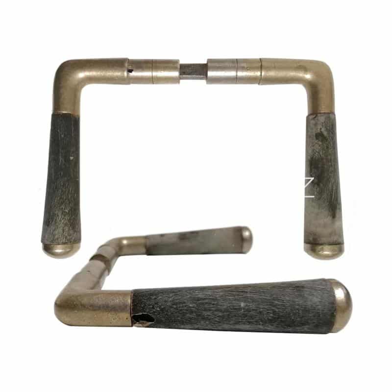 Türklinken alt 1920er Art Deco Messing Horn Türdrücker antik 8er Vk Türklinken alt 1920er Art Deco Messing Horn Türdrücker antik 8er Vk